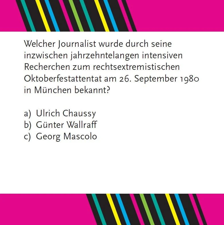 Das 80er Quiz – Ansicht
