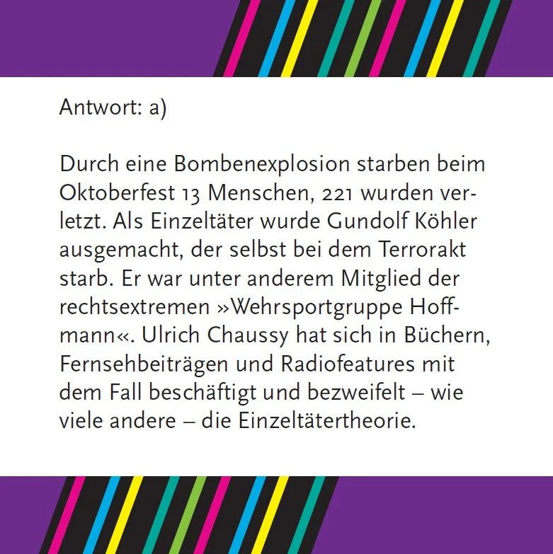 Das 80er Quiz – Ansicht