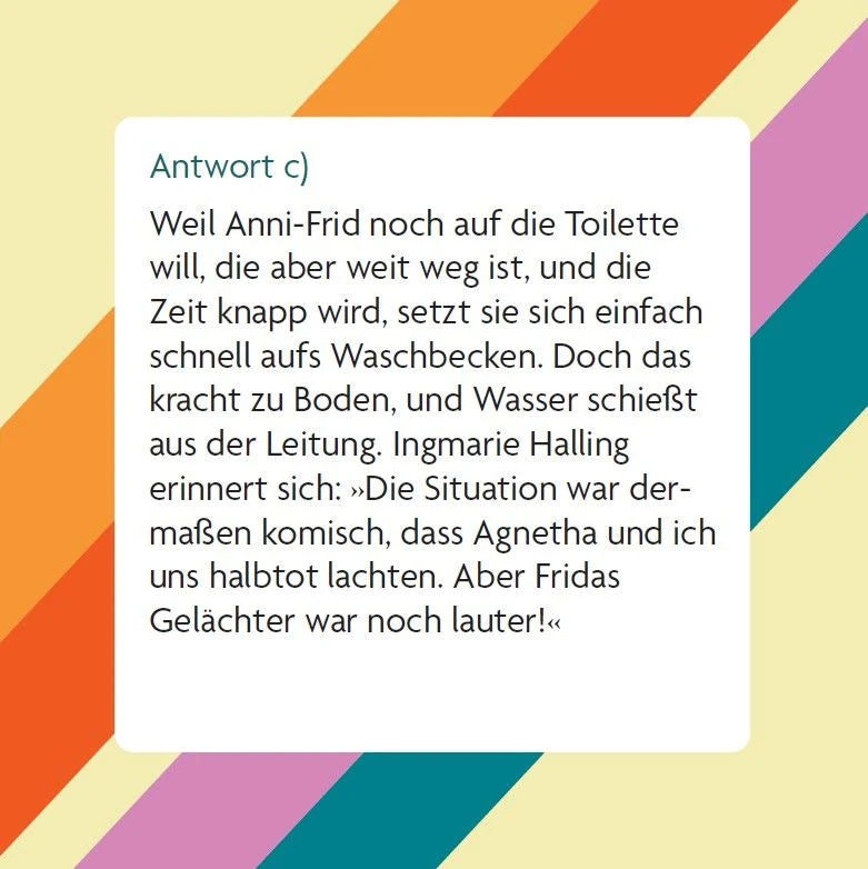 Das ABBA-Quiz – Ansicht