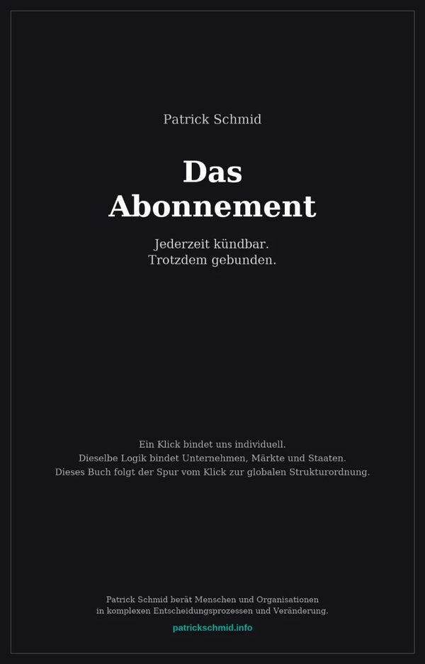Das Abonnement