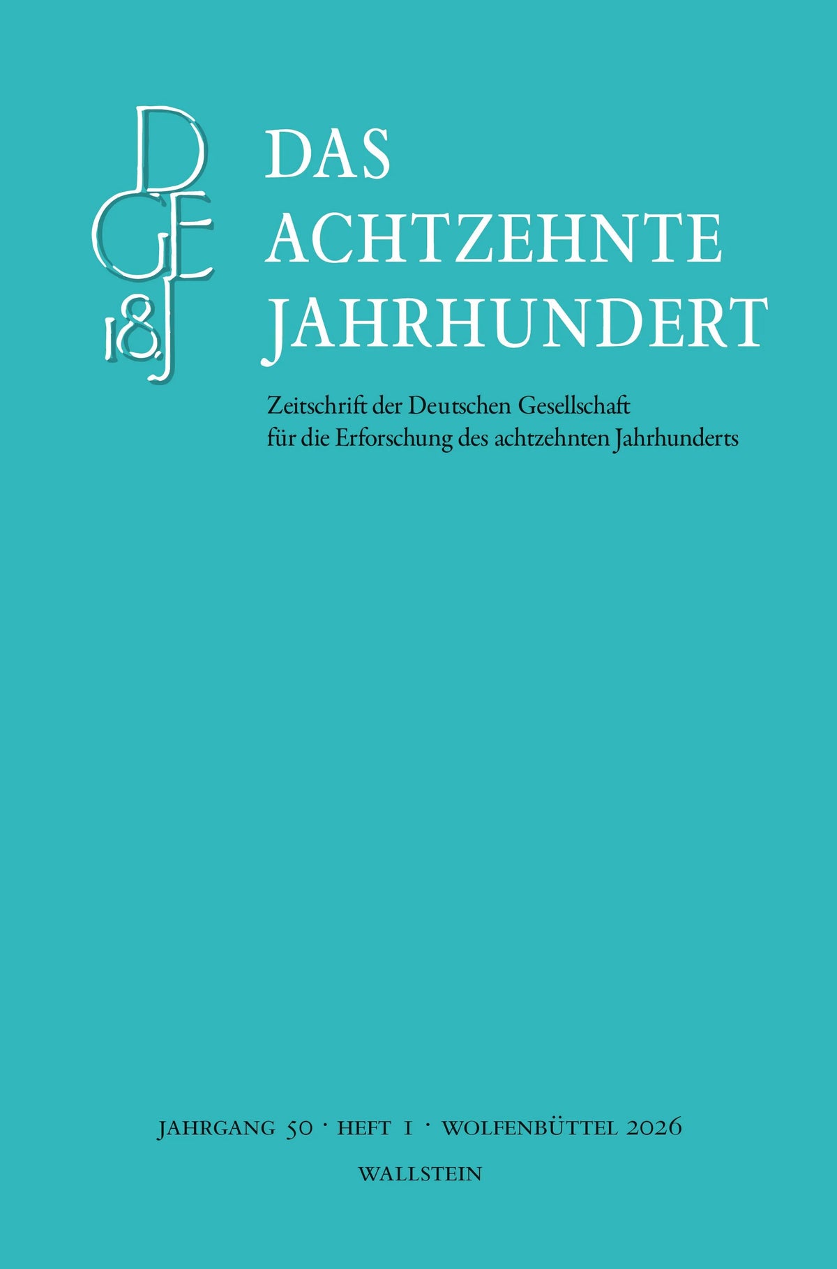 Cover: Das achtzehnte Jahrhundert (E-Book) von Stefanie Stockhorst