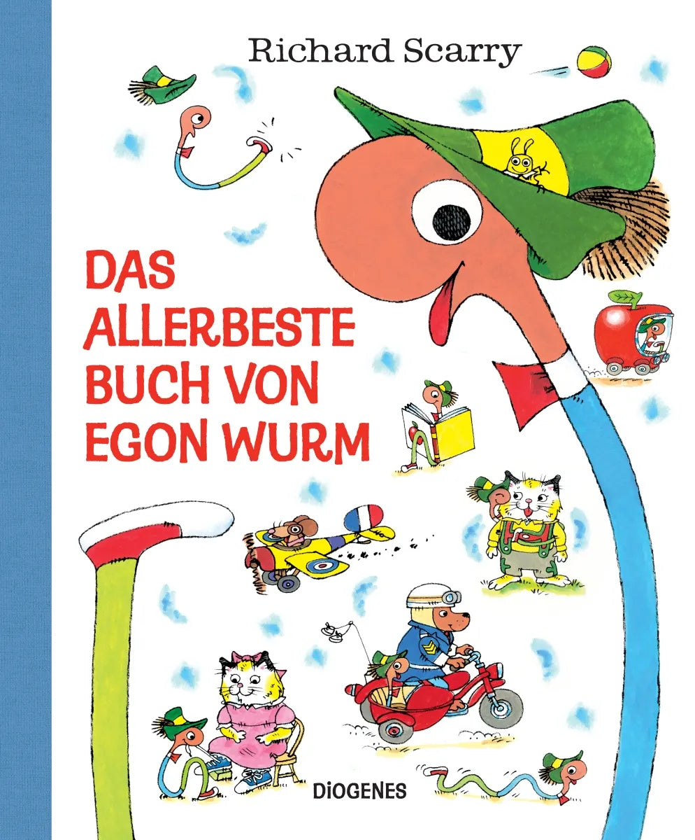 Buchcover von 'Das allerbeste Buch von Egon Wurm' - Gebundene Ausgabe von Richard Scarry