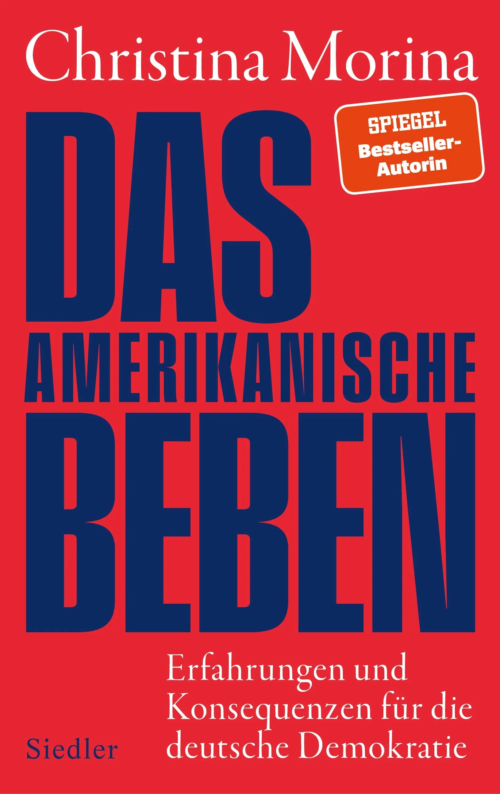 Cover: Das amerikanische Beben (Hardcover) von Christina Morina