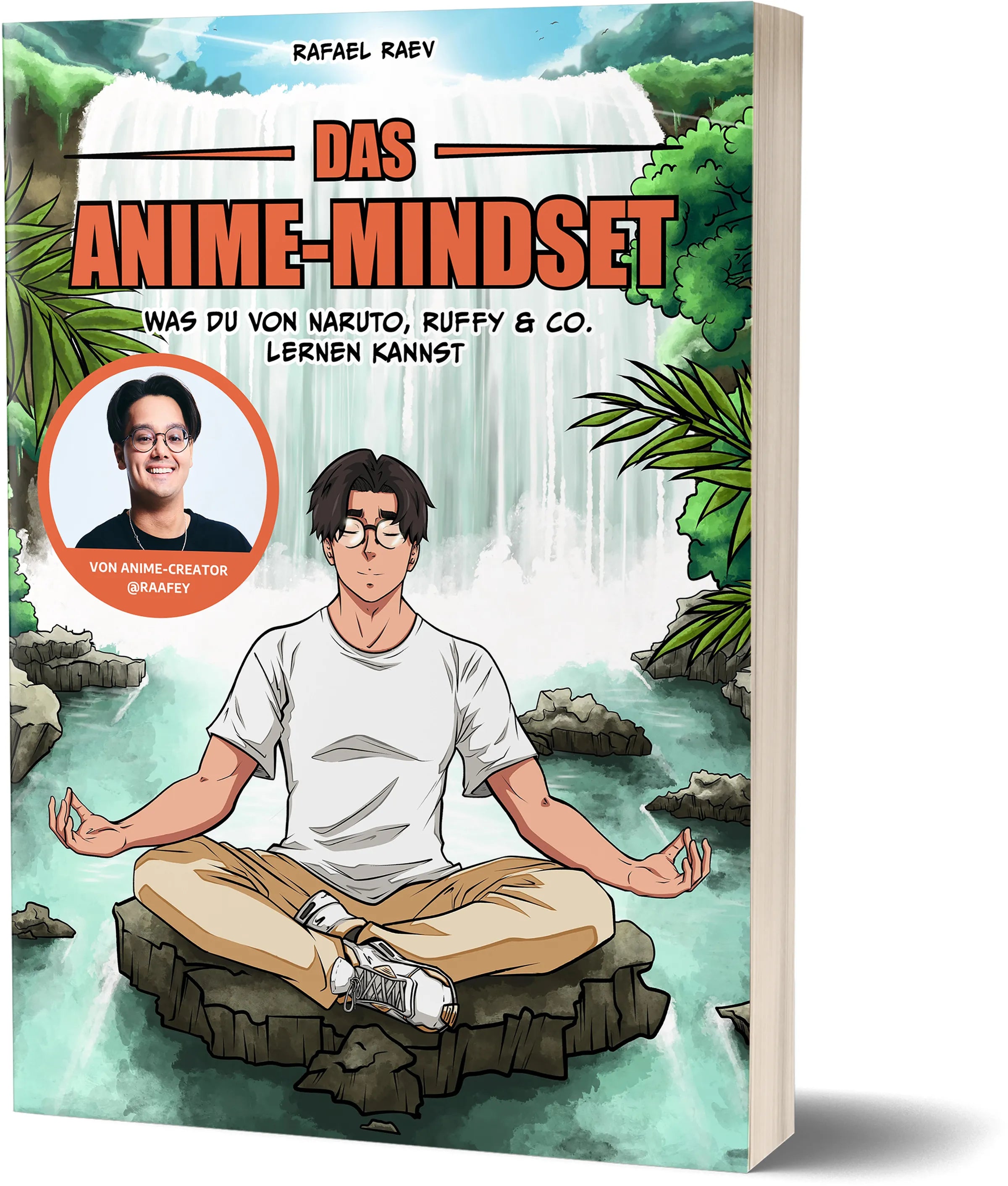 Buchcover von 'Das Anime-Mindset' - Paperback von Raafey