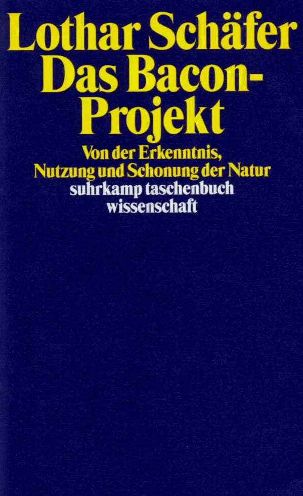 Buchcover von 'Das Bacon-Projekt' - Taschenbuch von Lothar Schäfer