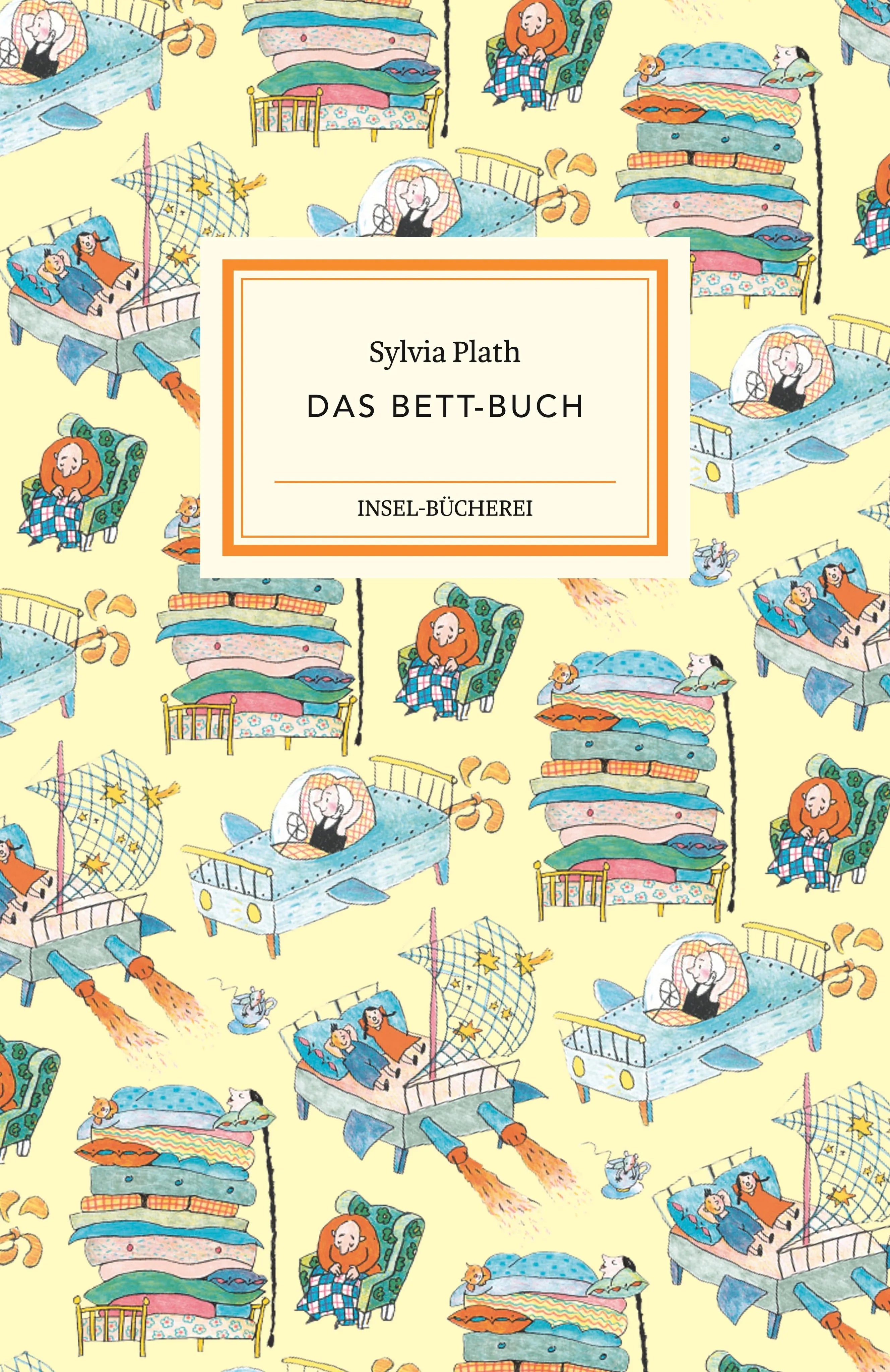 Buchcover von 'Das Bett-Buch' - Gebundene Ausgabe von Sylvia Plath