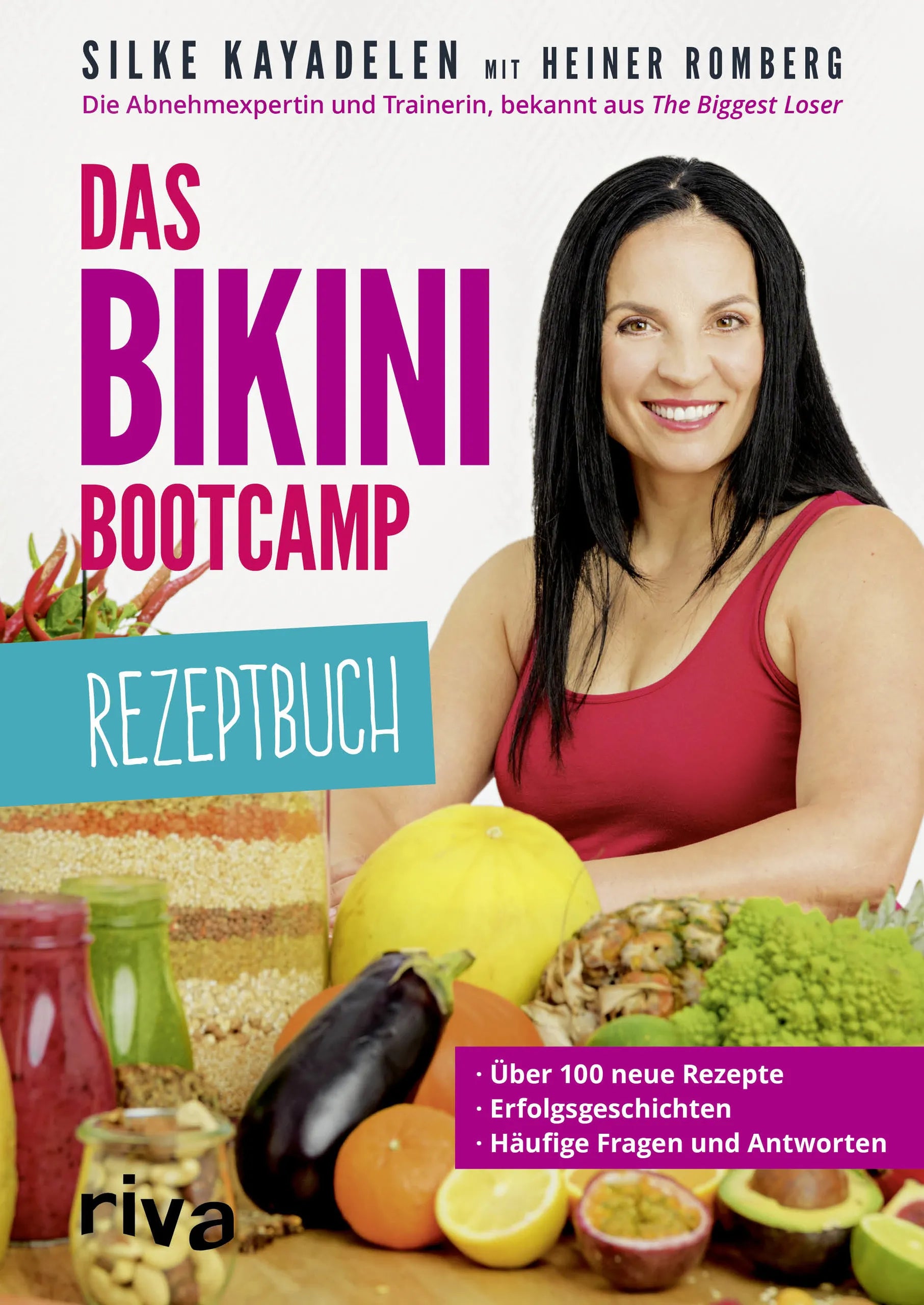 Buchcover von 'Das Bikini-Bootcamp – Rezeptbuch' - Taschenbuch von Silke Kayadelen