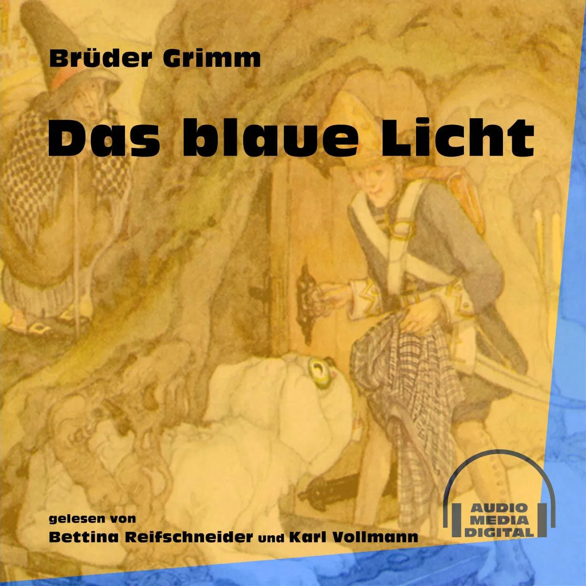 Cover: Das blaue Licht (Hörbuch Download) von Brüder Grimm