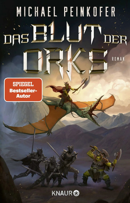 Buchcover von 'Das Blut der Orks' - Paperback von Michael Peinkofer