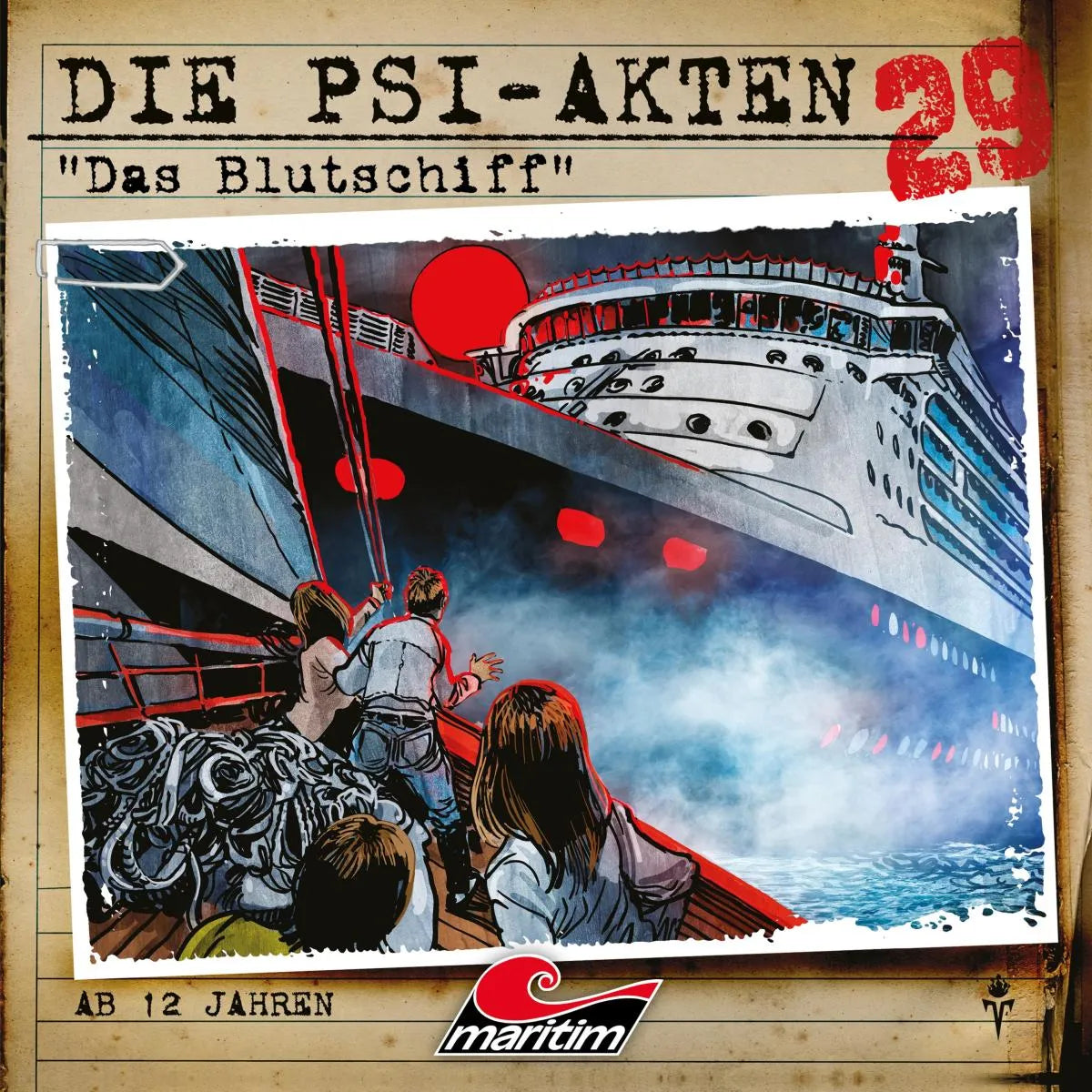 Cover: Das Blutschiff (Hörbuch Download) von Markus Duschek