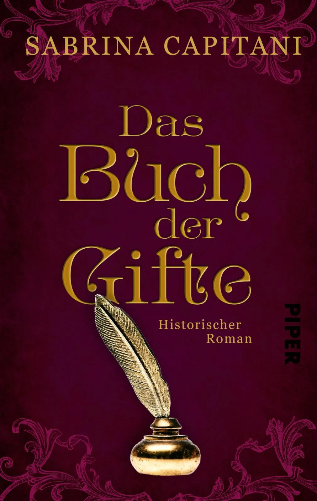 Buchcover von 'Das Buch der Gifte' - Taschenbuch von Sabrina Capitani