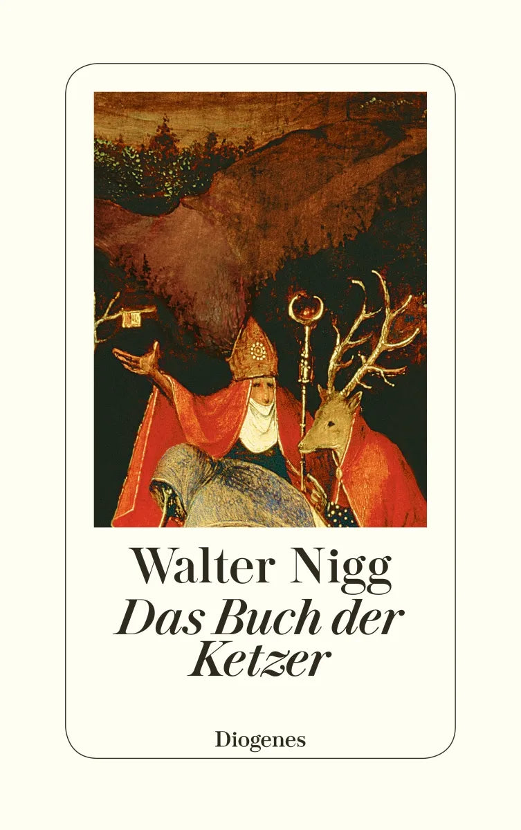 Buchcover von 'Das Buch der Ketzer' - Gebundene Ausgabe von Walter Nigg