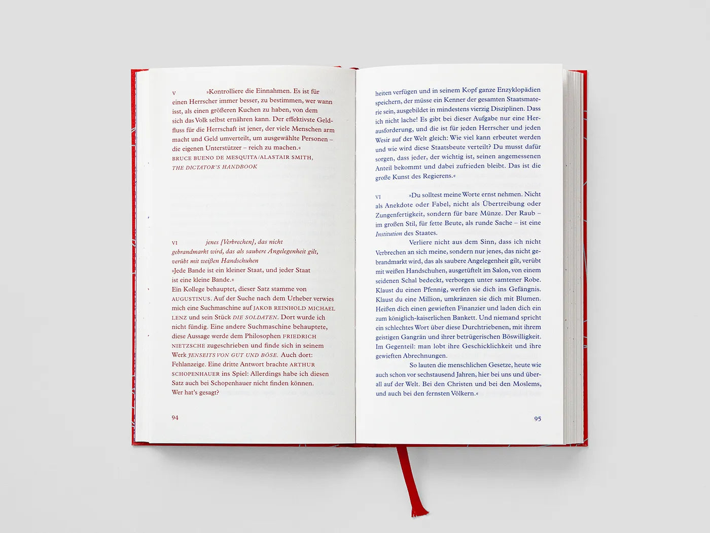 Innenansicht von 'Das Buch der Macht' - Gebundene Ausgabe