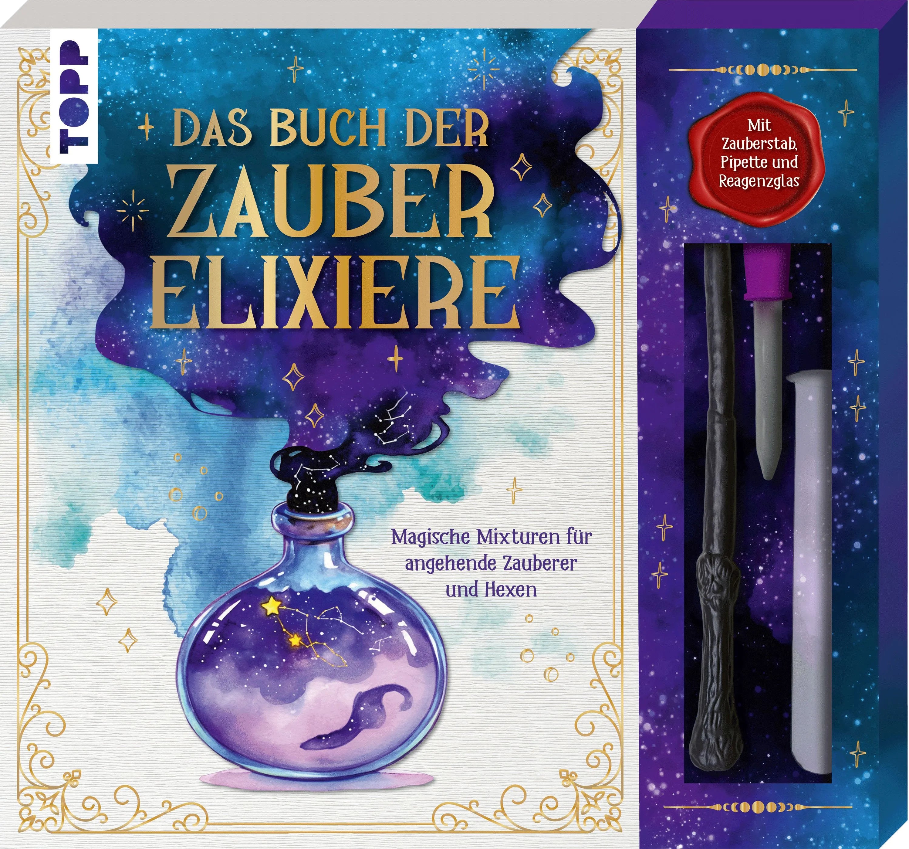 Cover: Das Buch der Zauberelixiere (Hardcover) von Beatrice Wagner