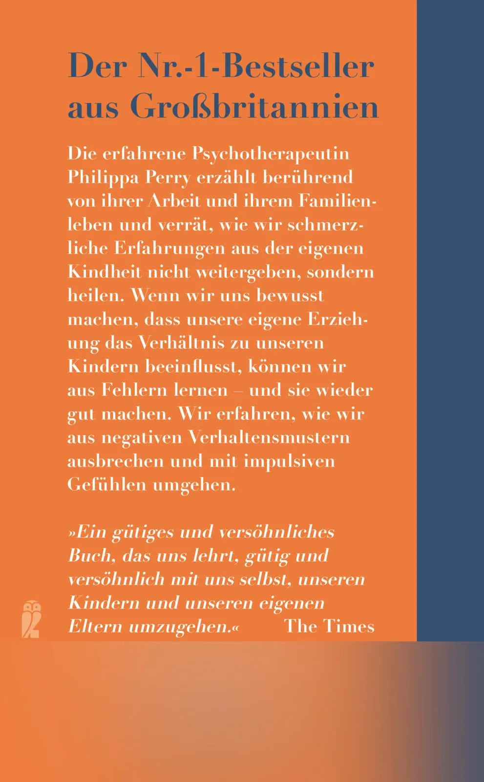 Rückseite: Das Buch, von dem du dir wünschst, deine Eltern hätten es gelesen (Hardcover)