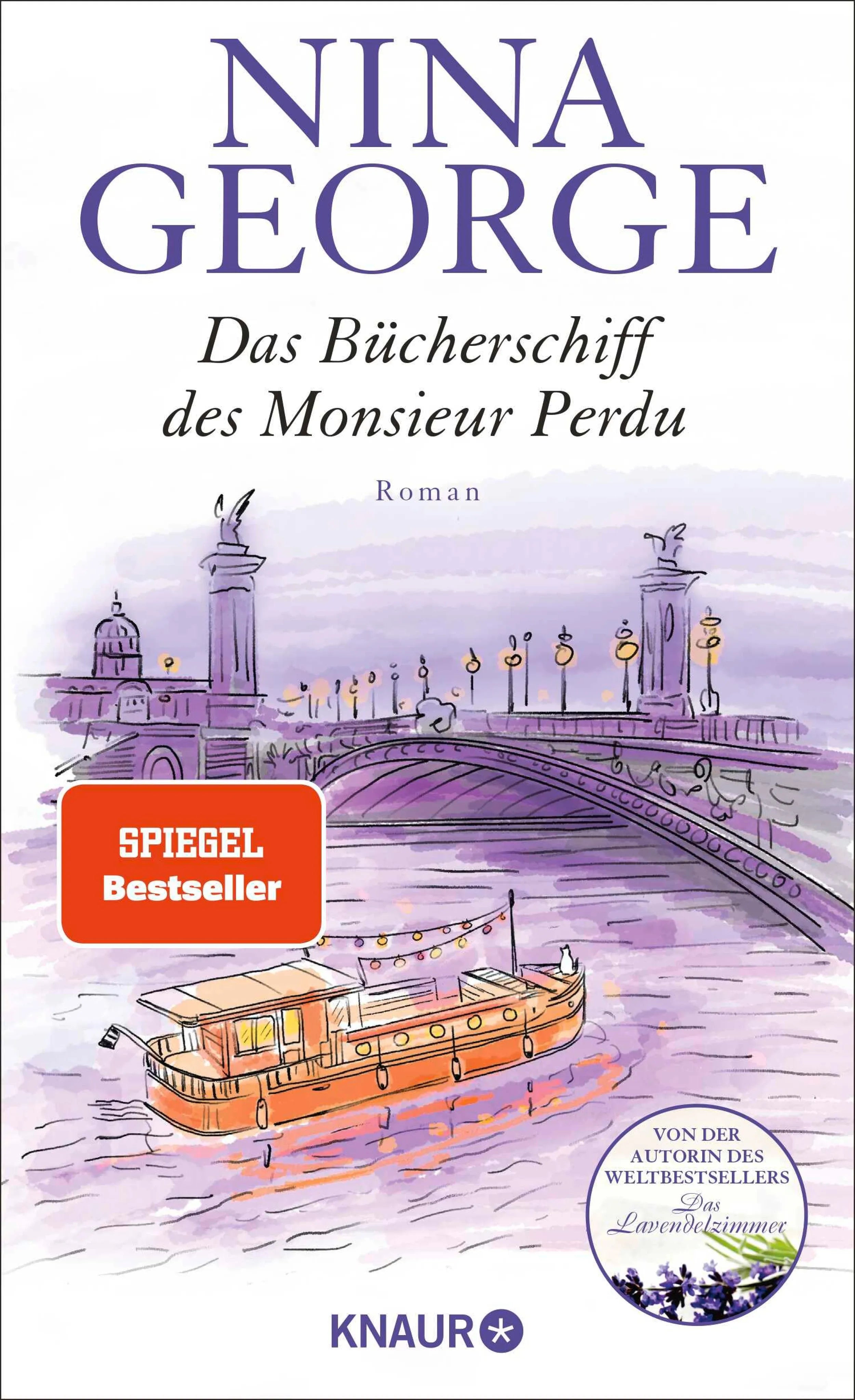 Cover: Das Bücherschiff des Monsieur Perdu (E-Book) von Nina George