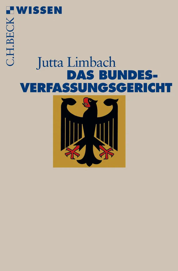 Buchcover von 'Das Bundesverfassungsgericht' - Taschenbuch von Jutta Limbach