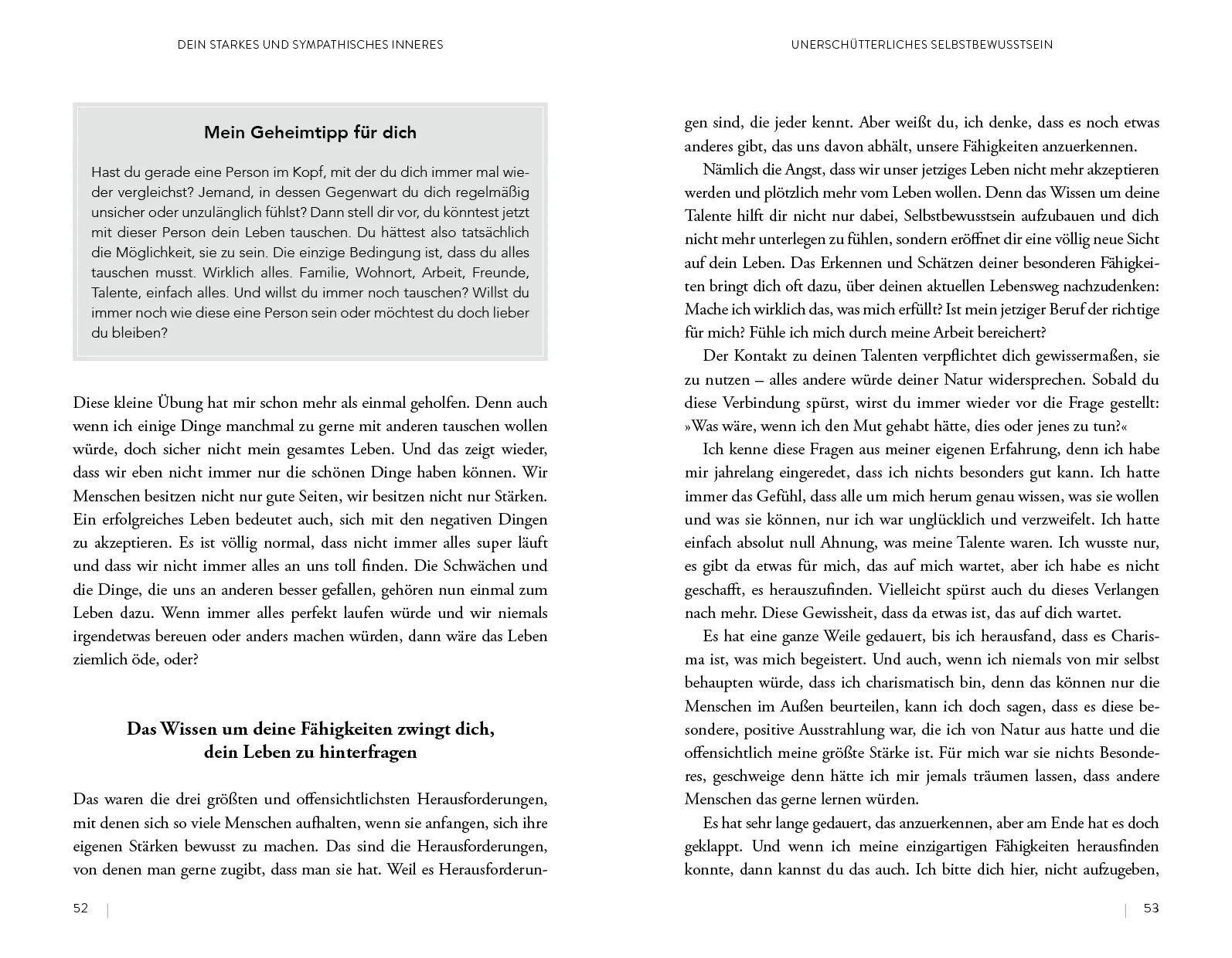Innenansicht von 'Das Charisma-Versprechen' - Taschenbuch