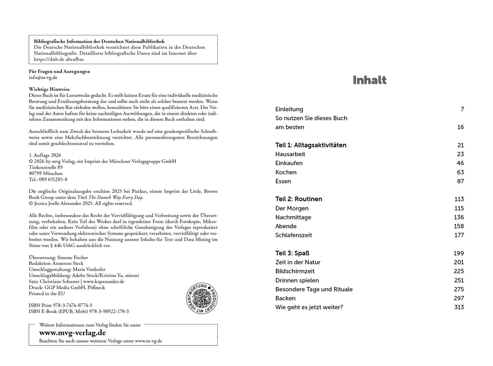 Innenansicht von 'Das dänische Glücks-Prinzip für Familien' - Taschenbuch