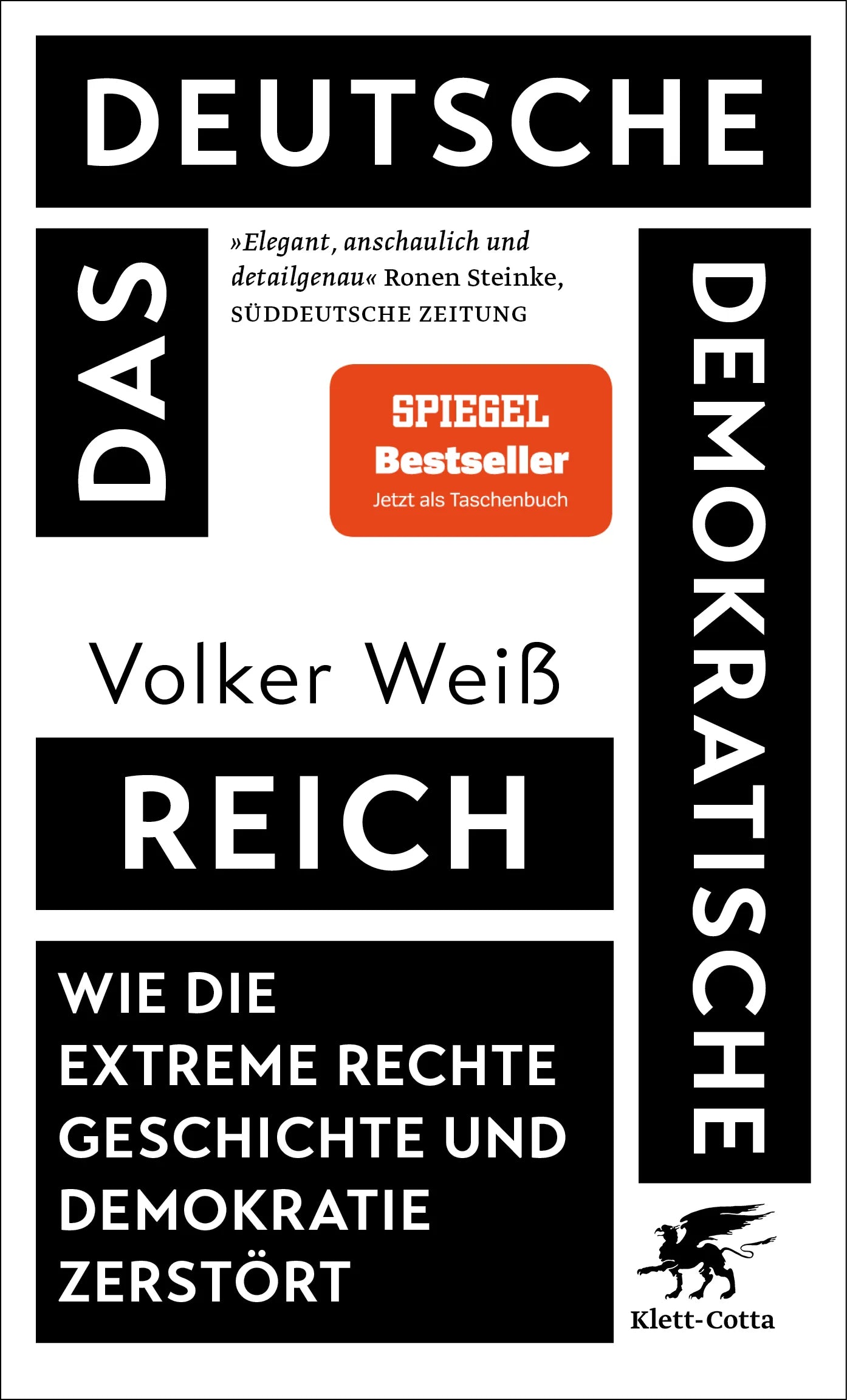 Cover: Das Deutsche Demokratische Reich (Taschenbuch) von Volker Weiß