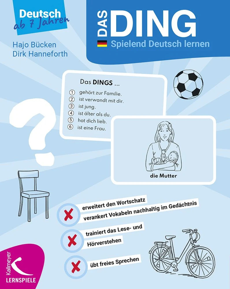 Das Dings: Spielend Deutsch lernen – Ansicht