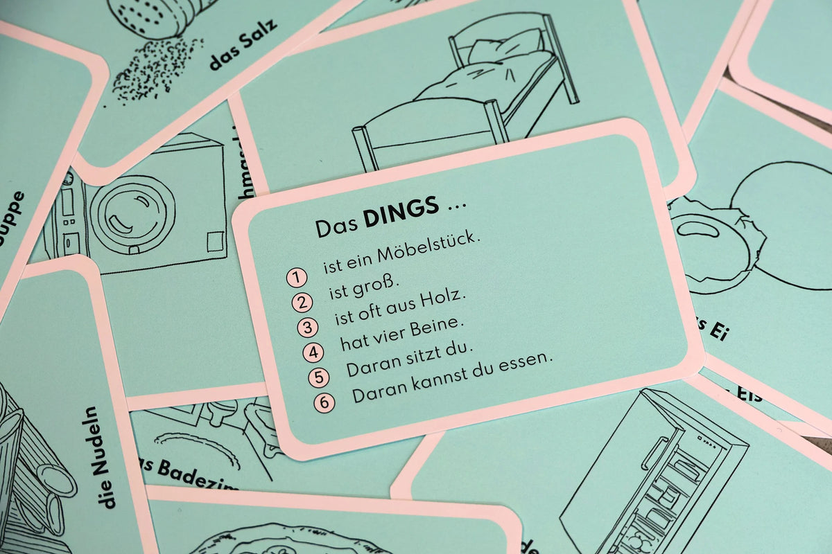 Das Dings: Spielend Deutsch lernen – Ansicht