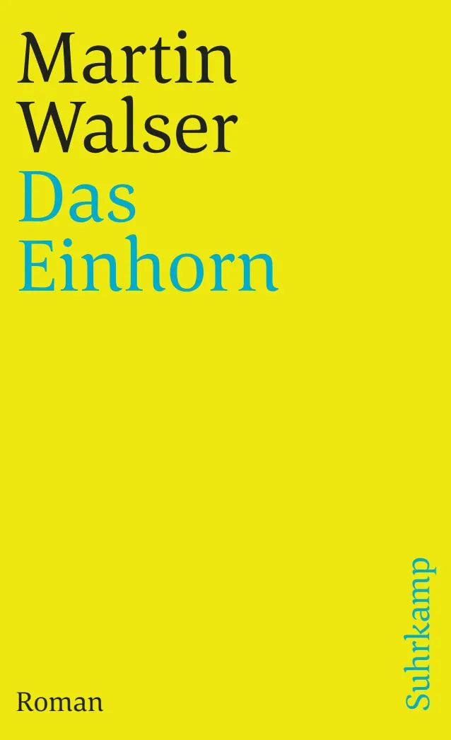 Buchcover von 'Das Einhorn' - Taschenbuch von Martin Walser