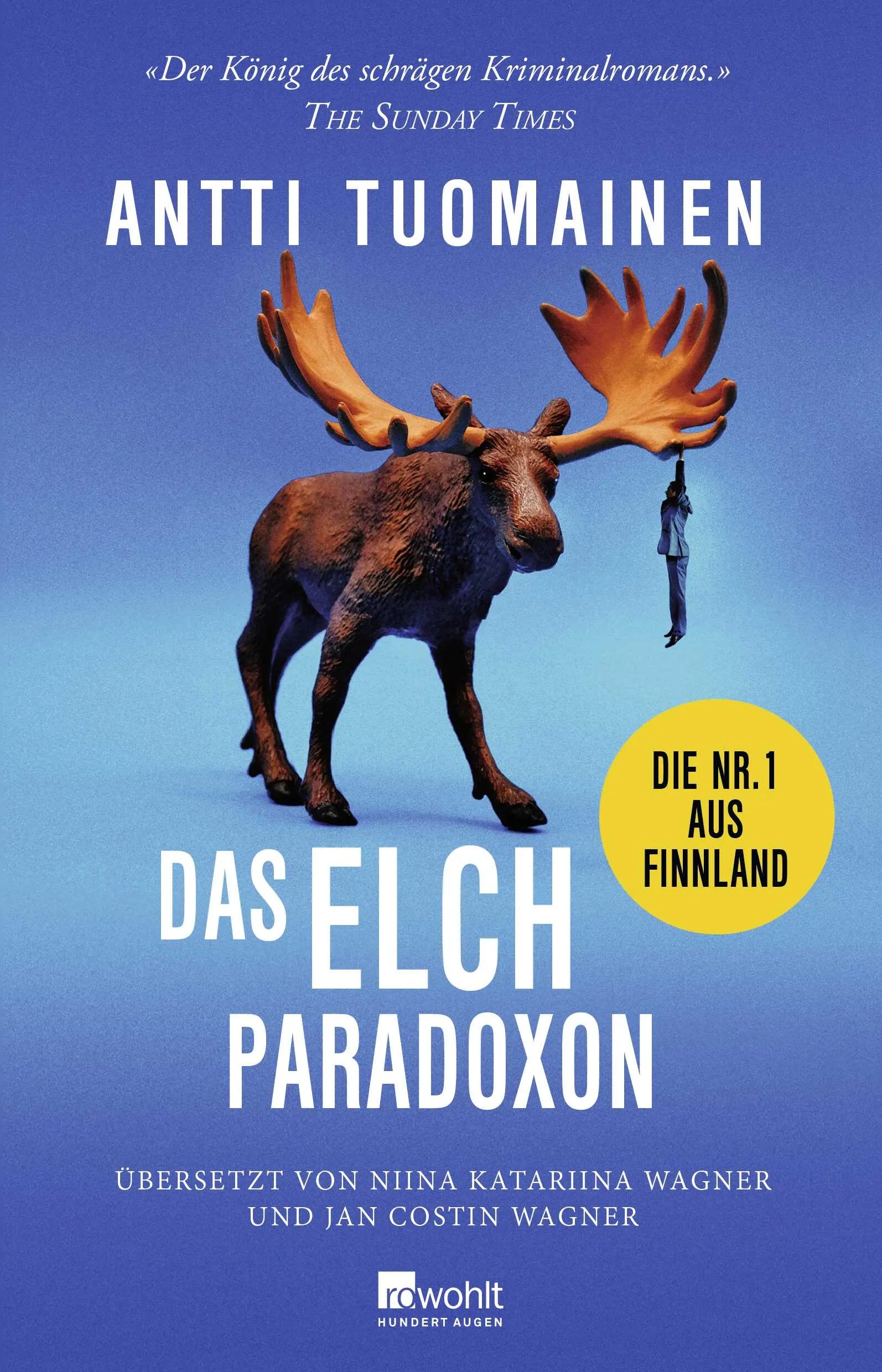 Buchcover von 'Das Elch-Paradoxon' - Paperback von Antti Tuomainen