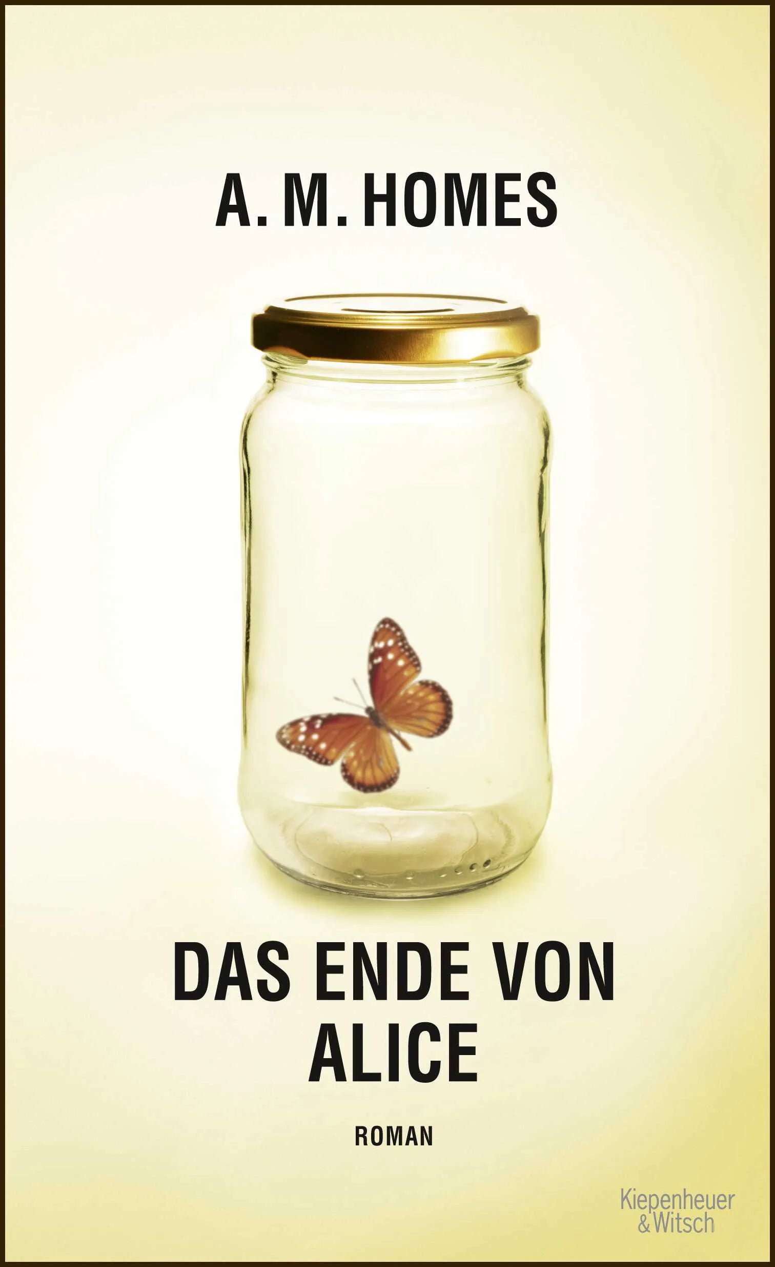 Buchcover von 'Das Ende von Alice' - Gebundene Ausgabe von A.M. Homes