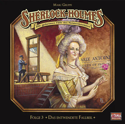 Buchcover von 'Das entwendete Fallbeil' - Hörbuch (CD) von Sir Arthur Conan Doyle