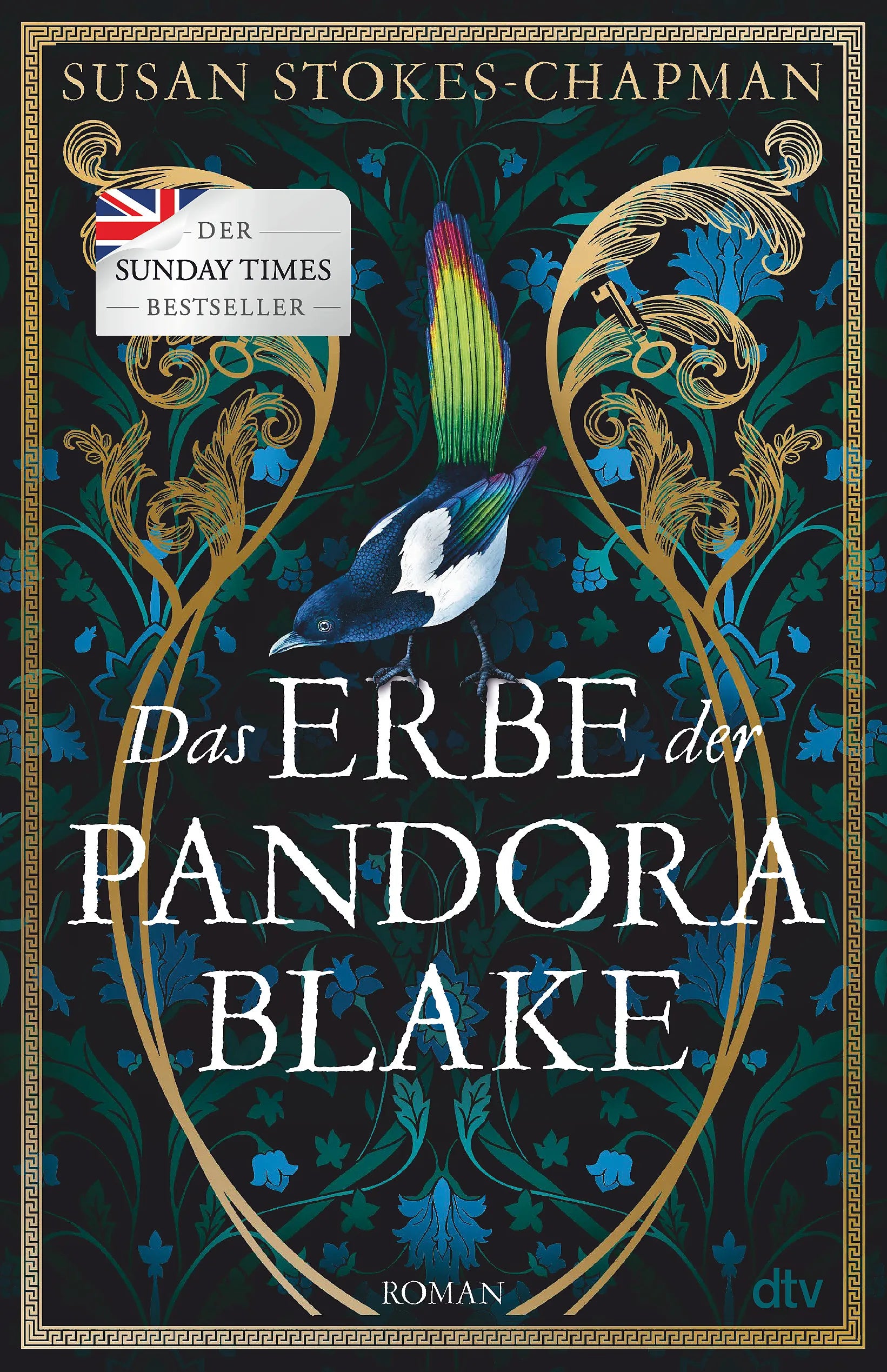 Buchcover von 'Das Erbe der Pandora Blake' - Gebundene Ausgabe von Susan Stokes-Chapman