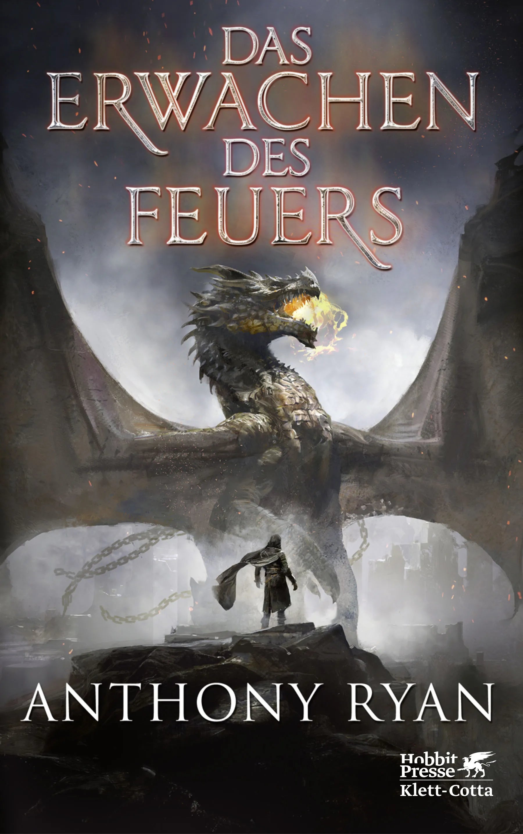 Buchcover von 'Das Erwachen des Feuers' - Gebundene Ausgabe von Anthony Ryan