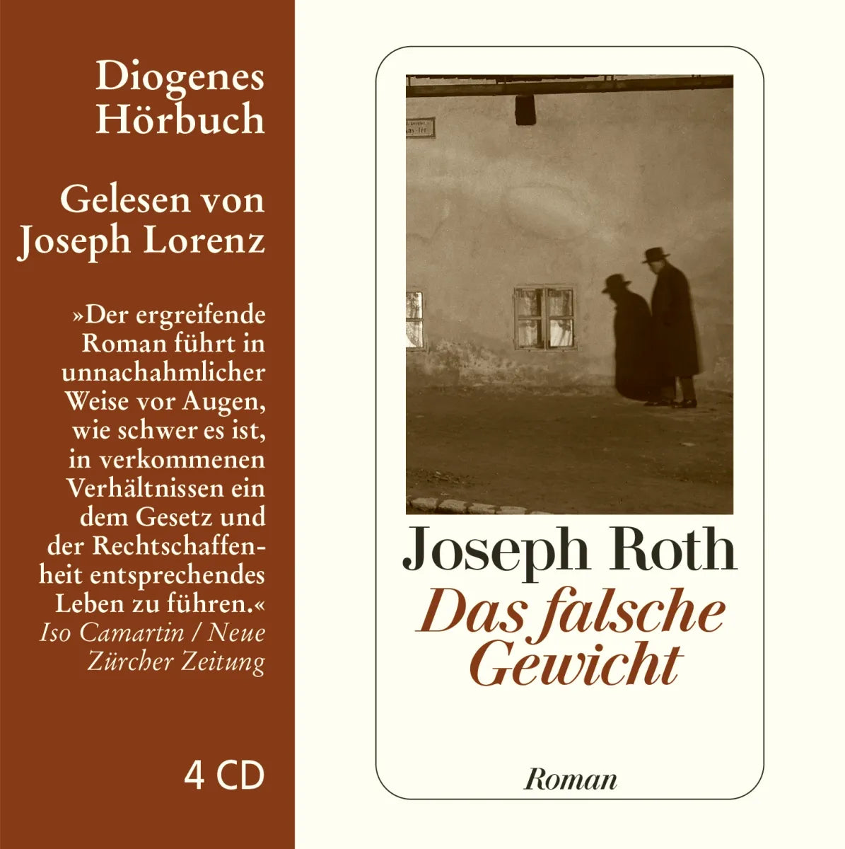 Buchcover von 'Das falsche Gewicht' - Hörbuch (CD) von Joseph Roth