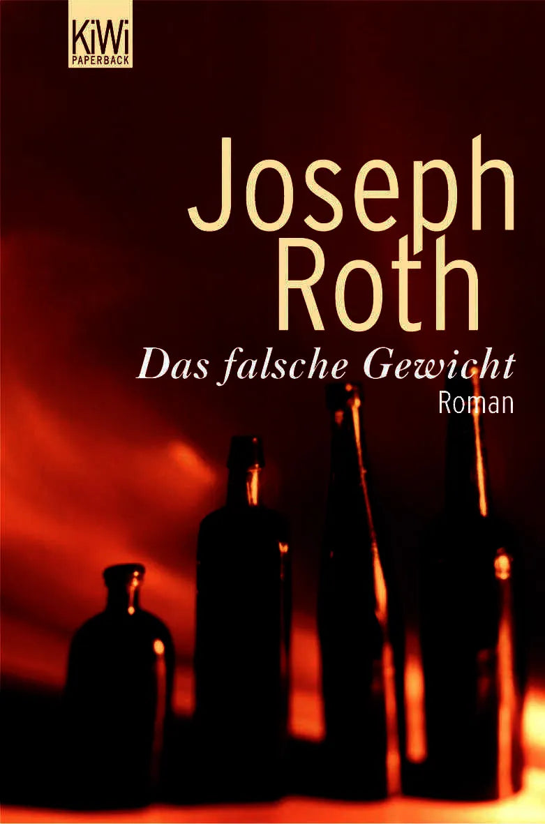 Buchcover von 'Das falsche Gewicht' - Taschenbuch von Joseph Roth