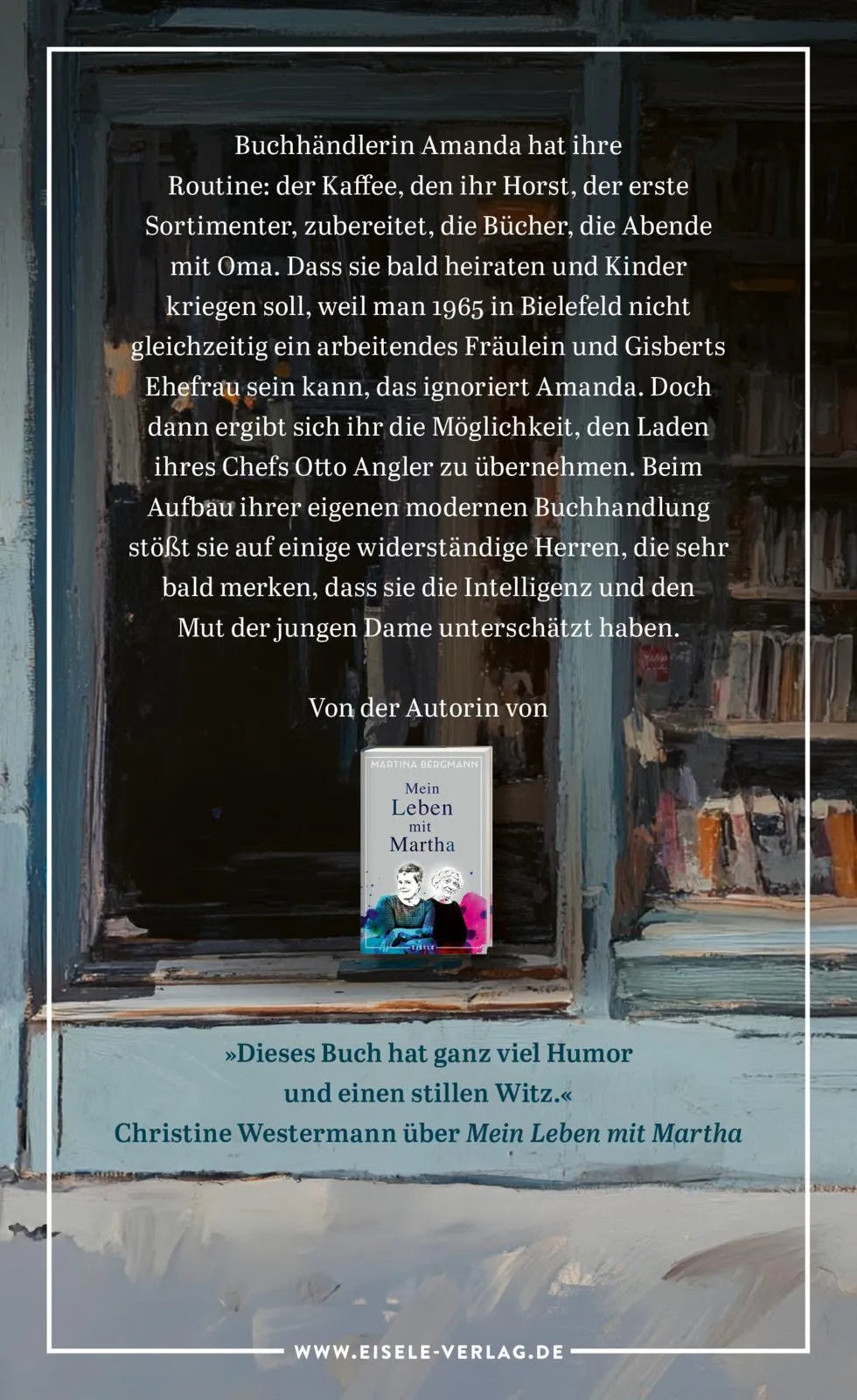Rückseite: Das Fräulein Buchhändlerin (Hardcover)