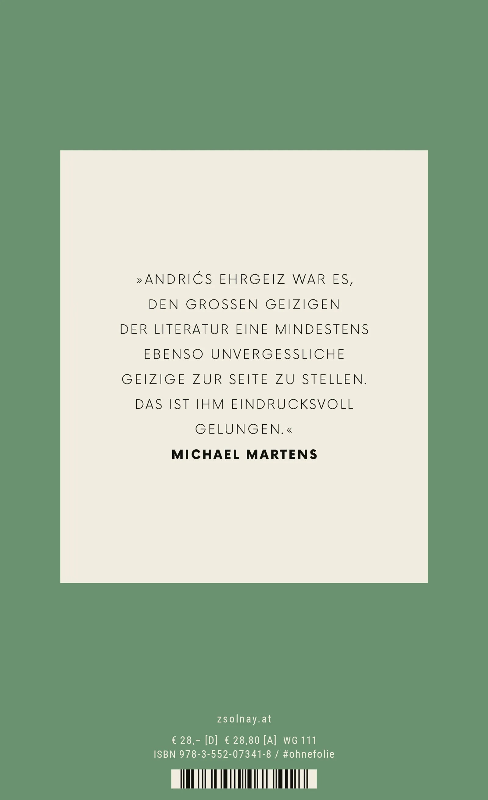 Produktansicht: Das Fräulein (Gebundene Ausgabe)