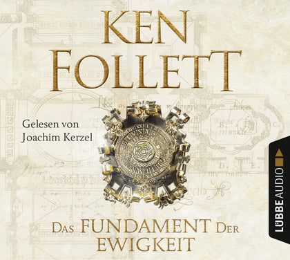 Buchcover von 'Das Fundament der Ewigkeit' - Hörbuch (CD) von Ken Follett