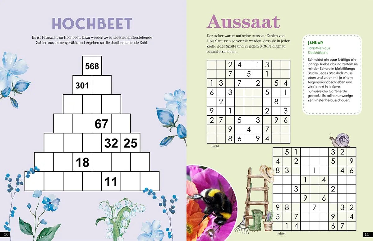 Detailansicht: Das Garten-Rätselbuch 2 – Mit Profi-Tipps von „Wir sind Garten“ (Taschenbuch)