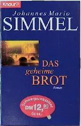 Buchcover von 'Das geheime Brot' - Taschenbuch von Johannes Mario Simmel