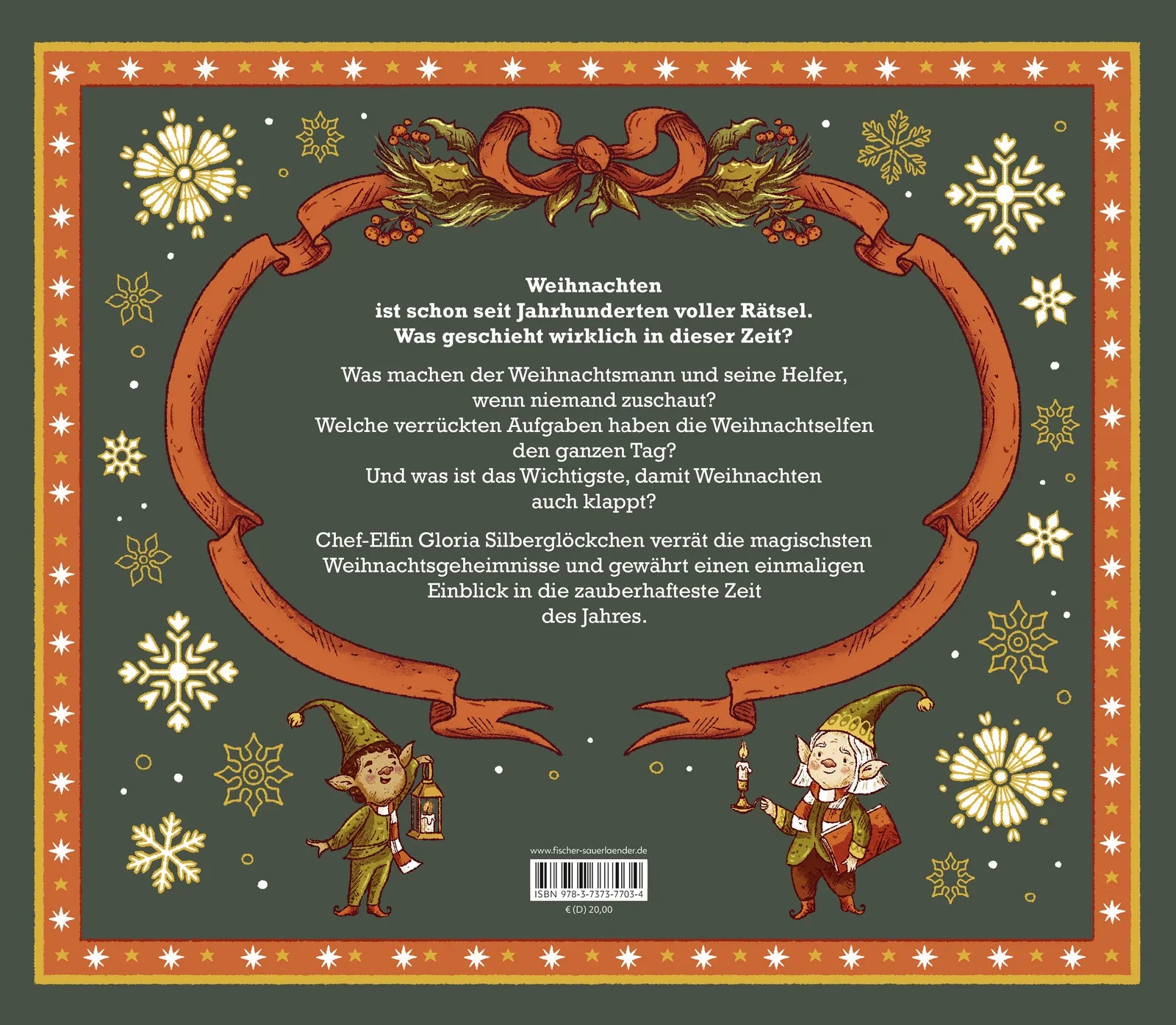 Rückseite: Das geheime Buch von Weihnachten (Hardcover)