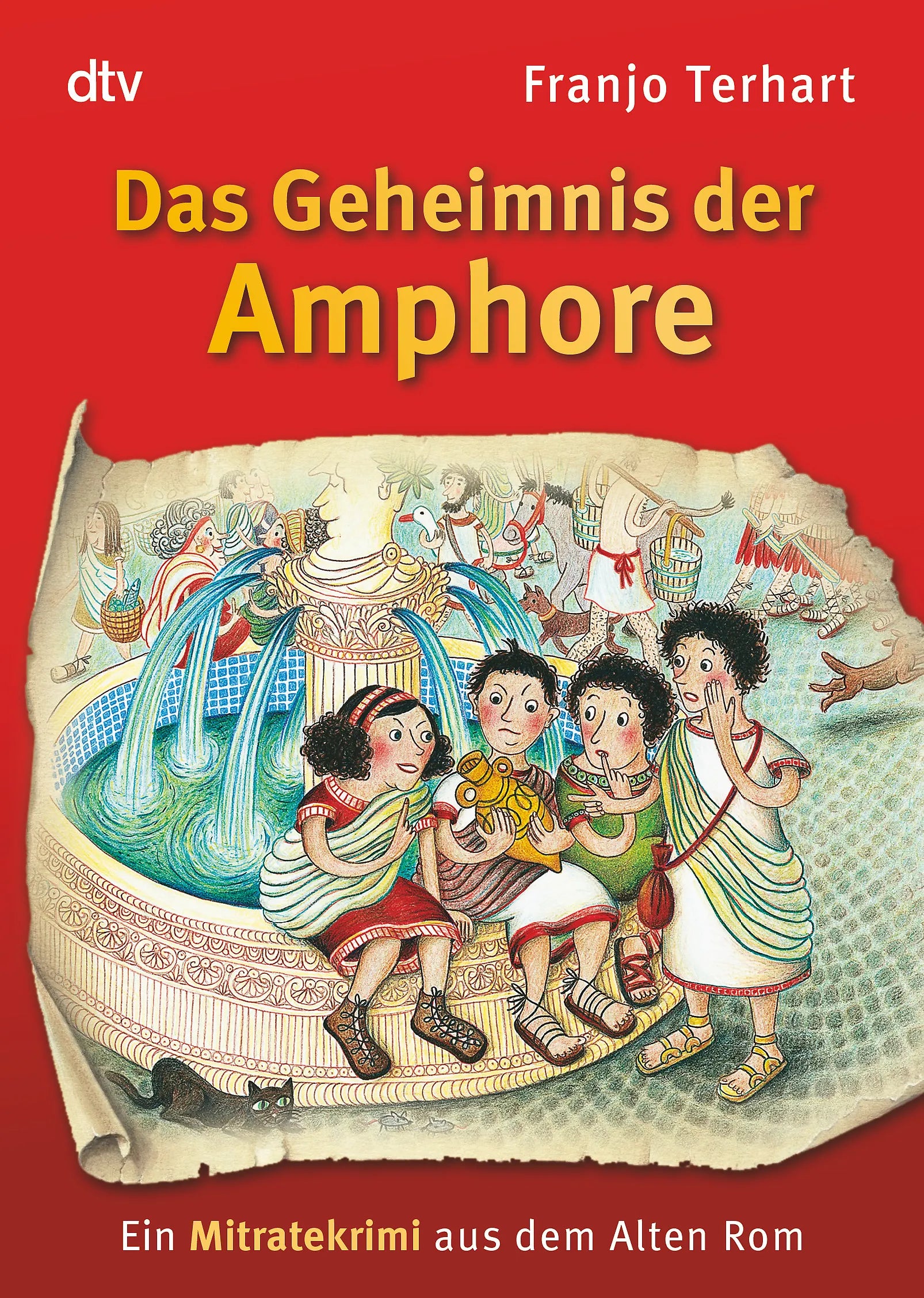 Buchcover von 'Das Geheimnis der Amphore' - Taschenbuch von Franjo Terhart