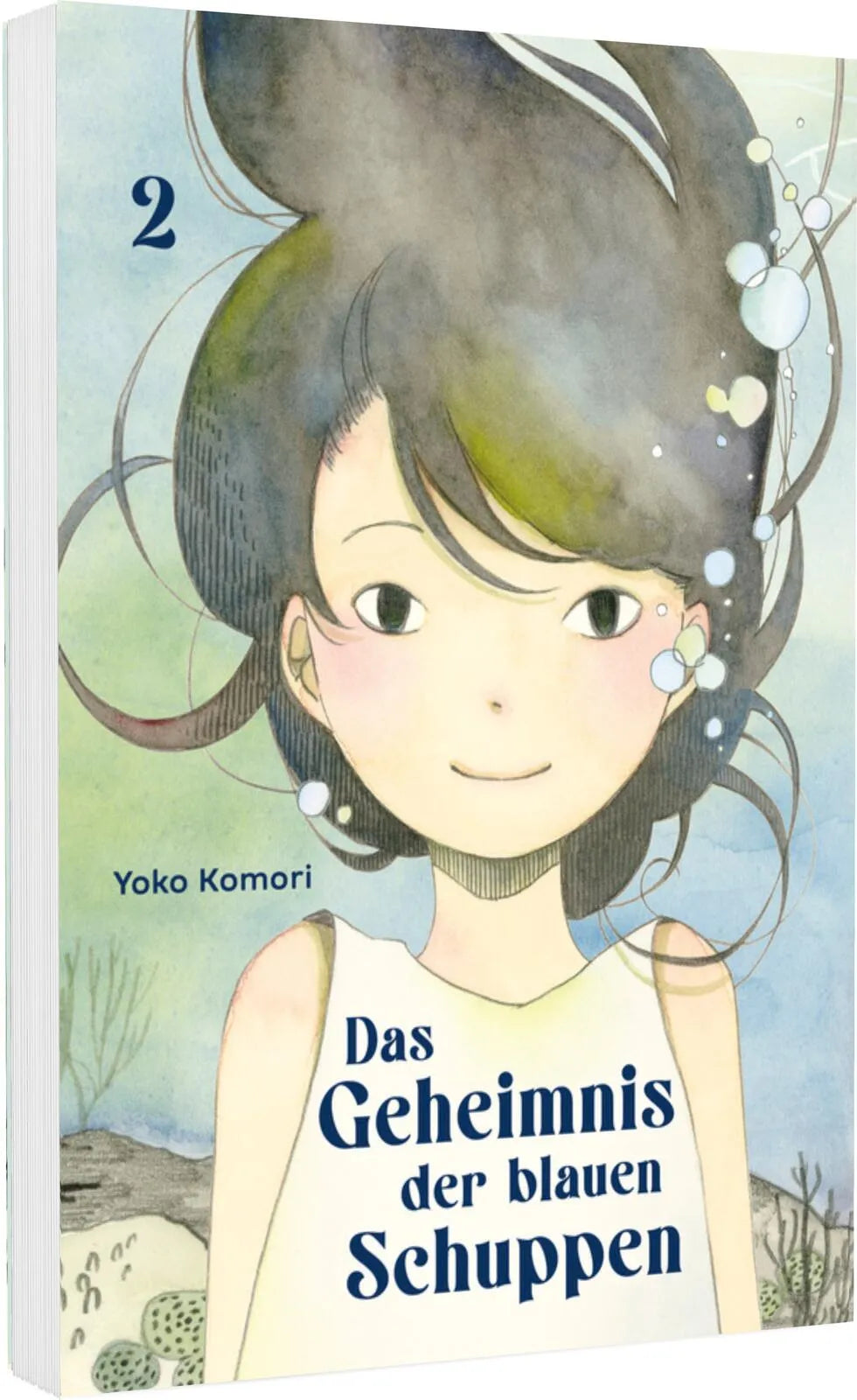 Buchcover von 'Das Geheimnis der blauen Schuppen 2' - Taschenbuch von Yoko Komori