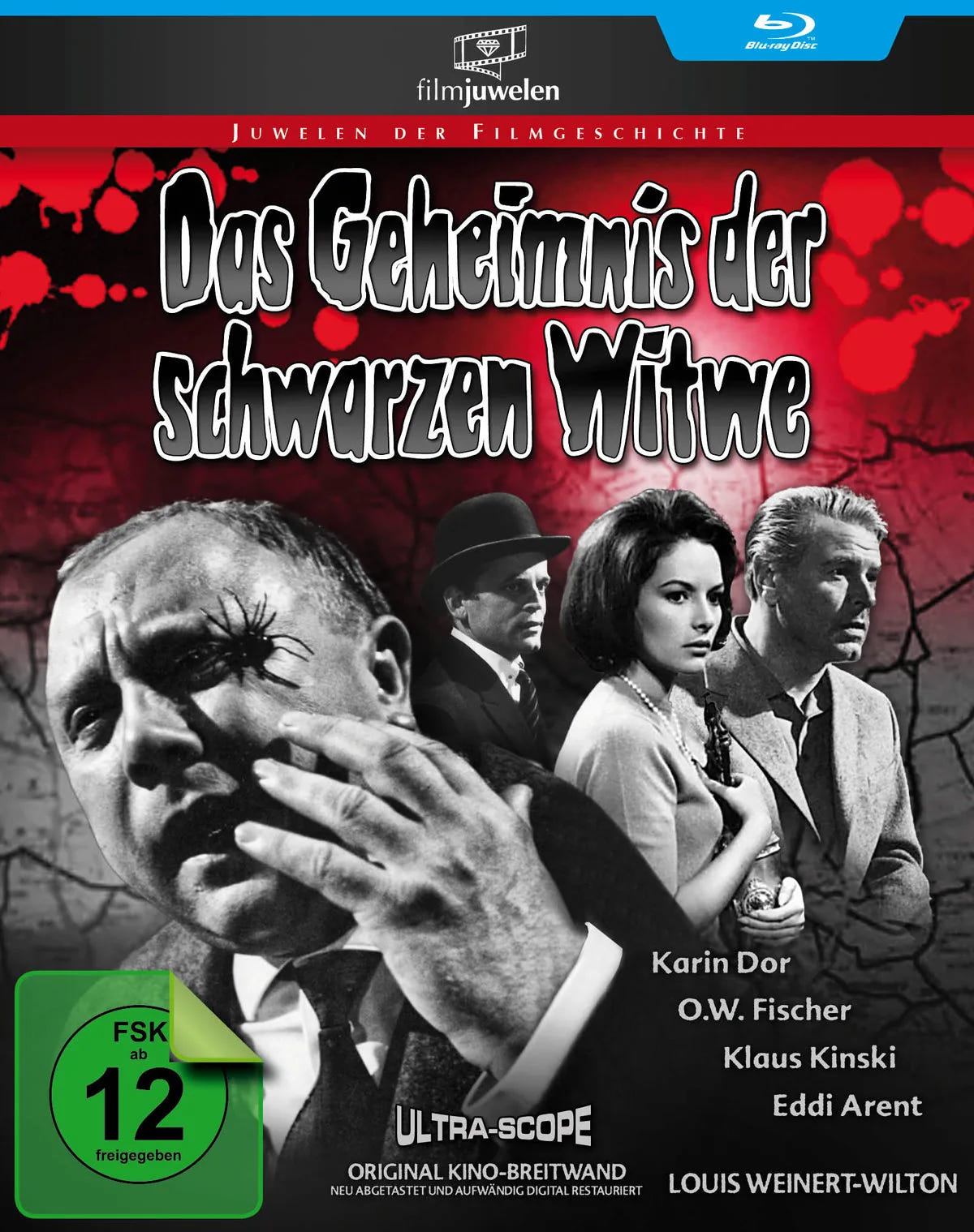 Das Geheimnis der schwarzen Witwe - Filmjuwelen - Blu-ray Disc
