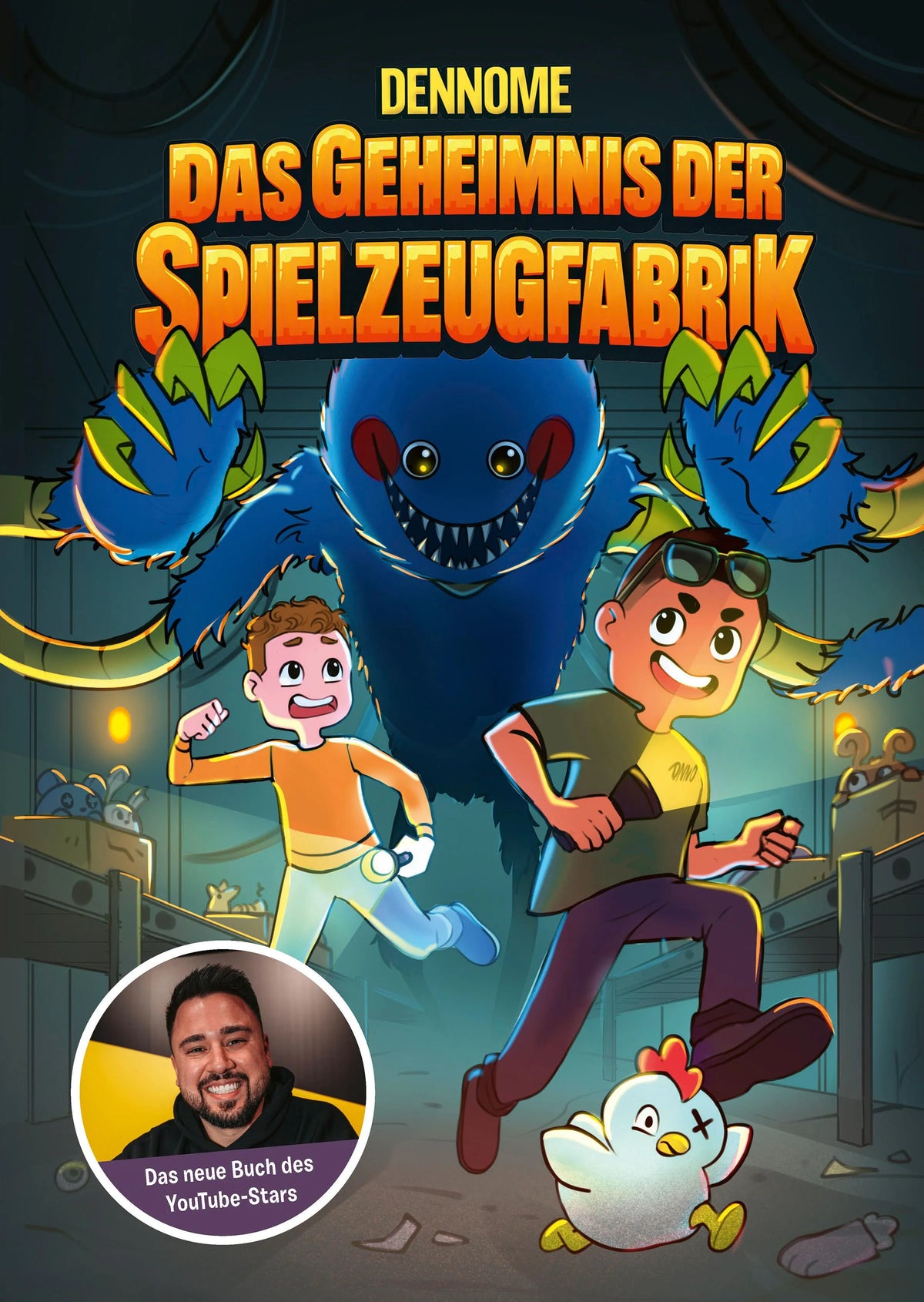 Cover: Das Geheimnis der Spielzeugfabrik (Hardcover) von Dennome