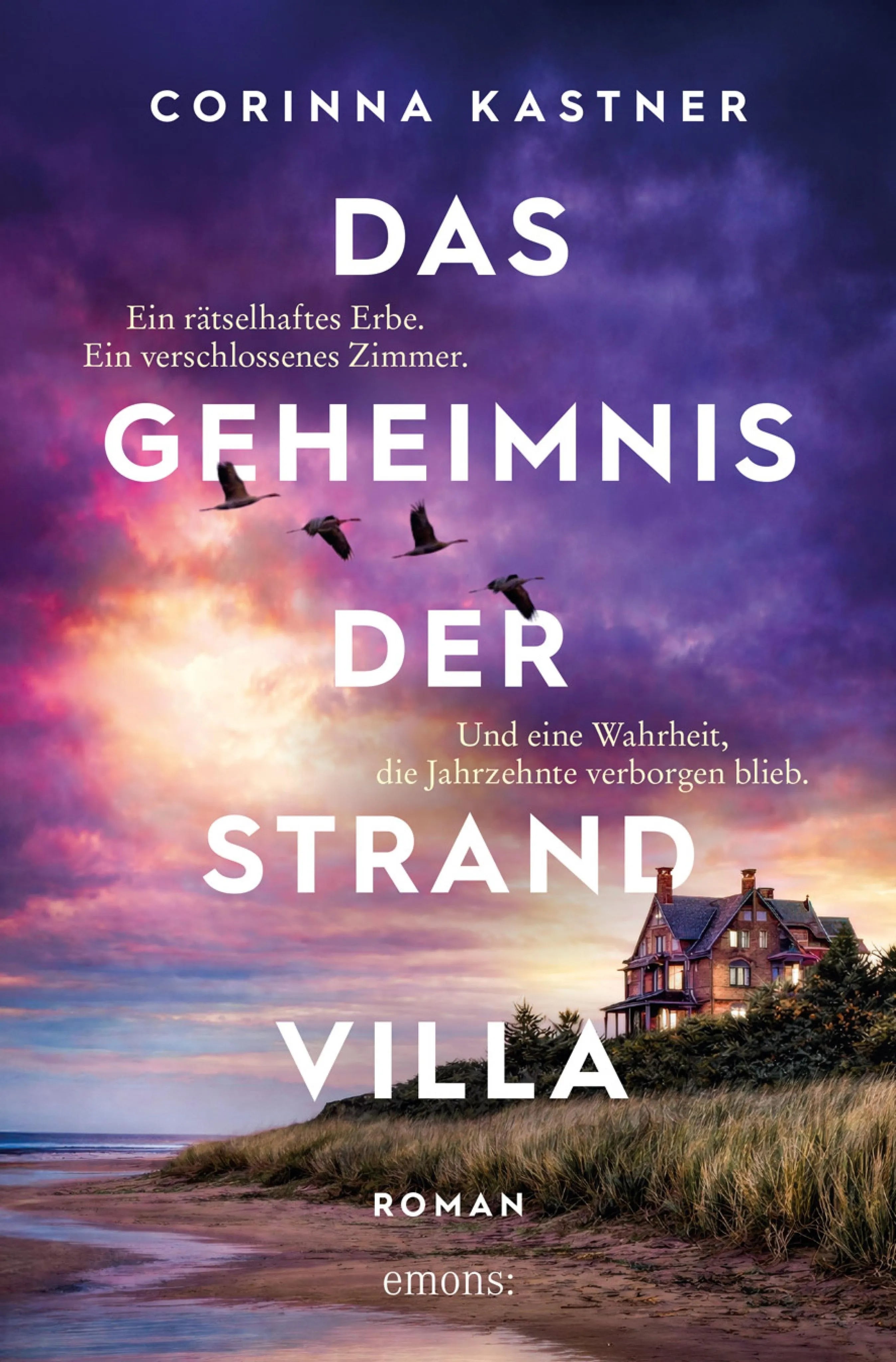 Cover: Das Geheimnis der Strandvilla (E-Book) von Corinna Kastner