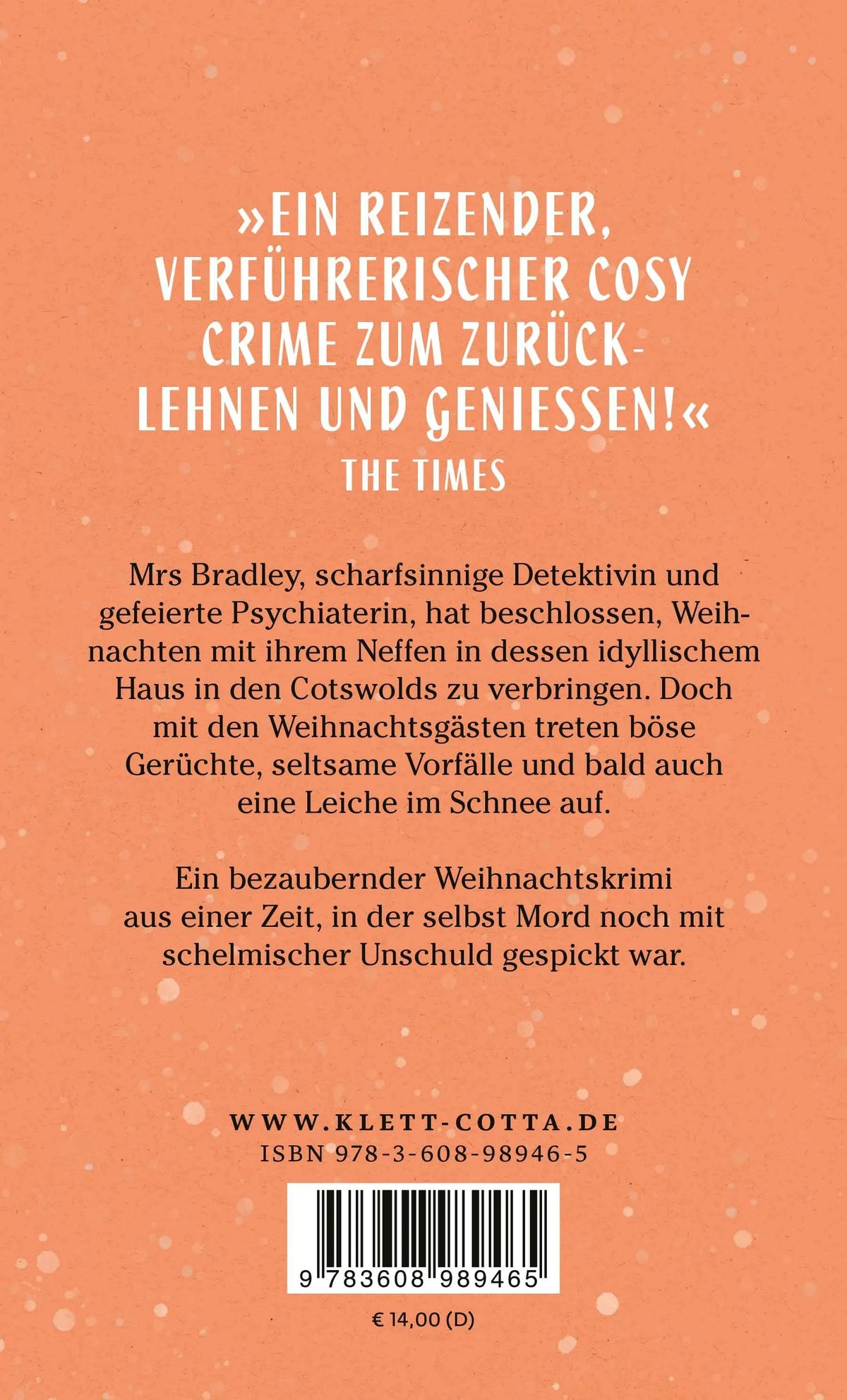 Rückseite: Das Geheimnis der weißen Weihnacht (Taschenbuch)