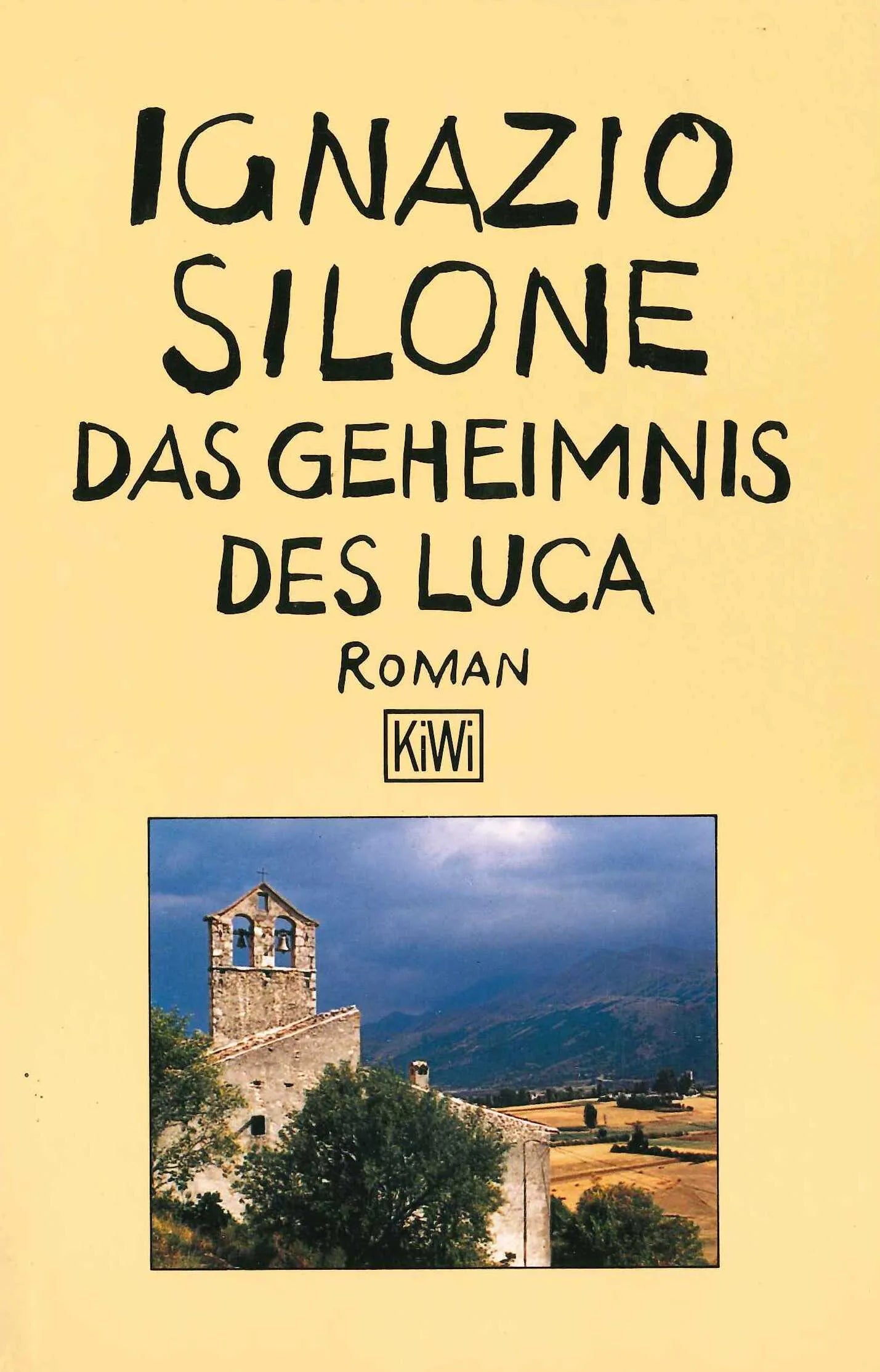 Buchcover von 'Das Geheimnis des Luca' - Taschenbuch von Ignazio Silone