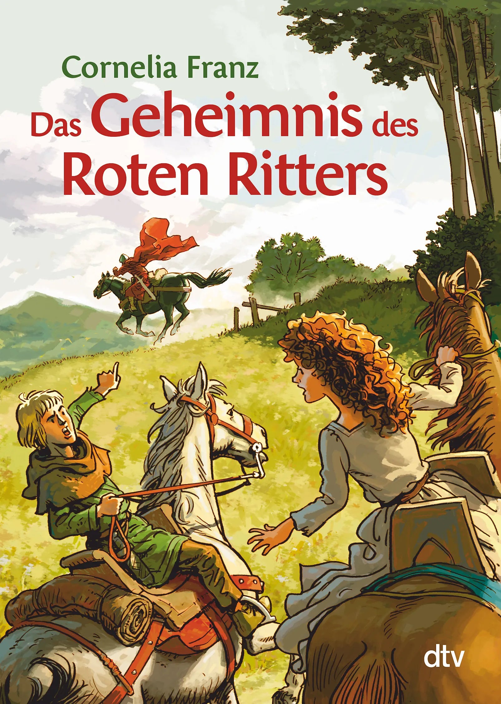 Buchcover von 'Das Geheimnis des Roten Ritters' - Taschenbuch von Cornelia Franz