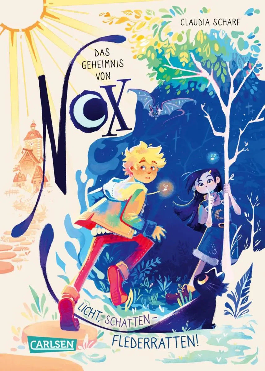 Cover: Das Geheimnis von Nox 1: Licht, Schatten - Flederratten! (E-Book) von Claudia Scharf