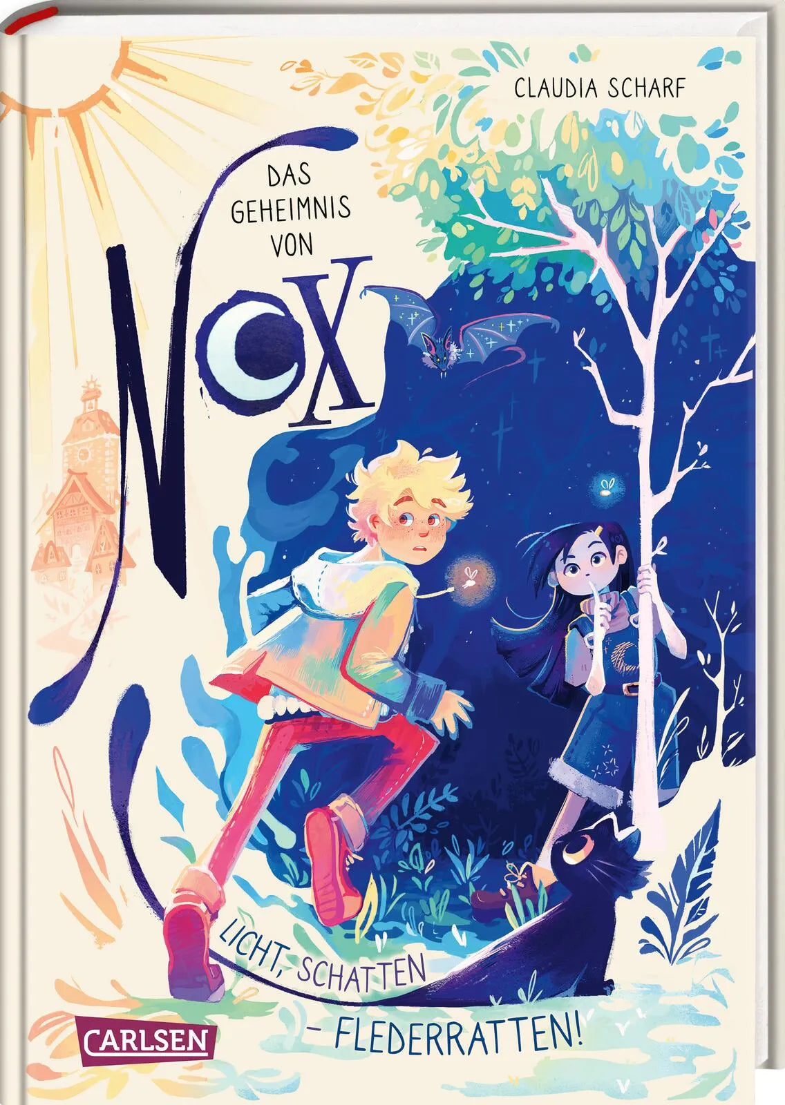 Cover: Das Geheimnis von Nox 1: Licht, Schatten – Flederratten! (Hardcover) von Claudia Scharf